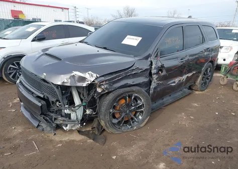 2020 Dodge Durango R/T Awd z USA, uszkodzony, nr VIN 1C4SDJCT7LC193100